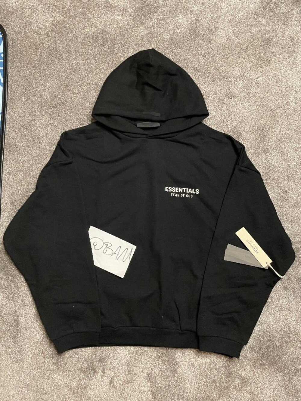 FOG - Fear of God Essentials Black Fleece Hoodie FW24 - (READ DESCRIPTION)